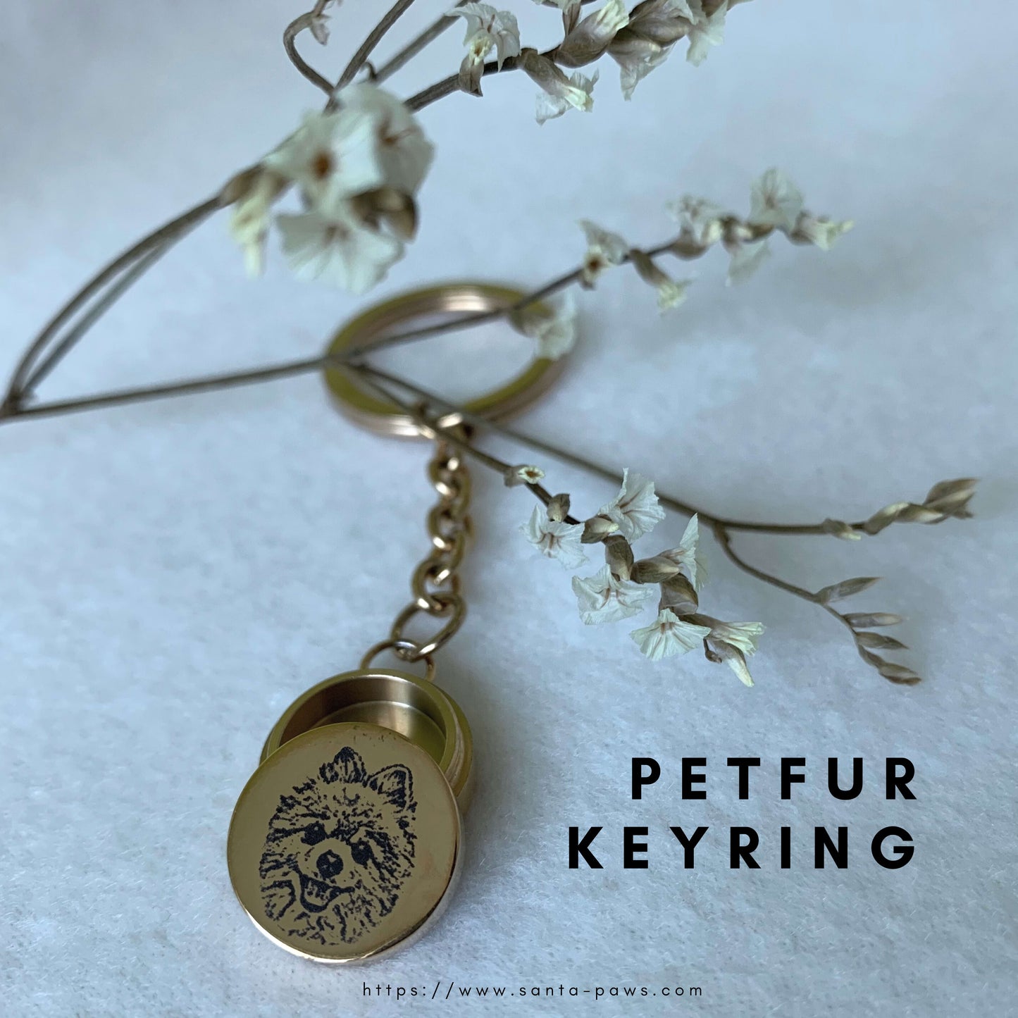 Petfur Keyring