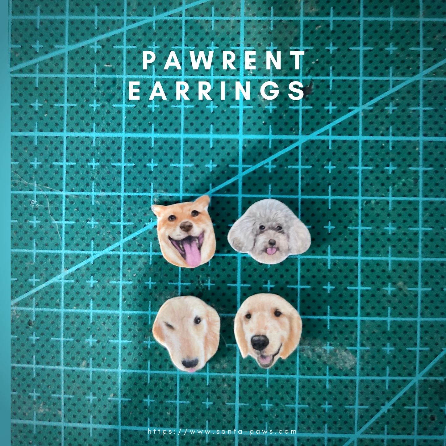 Pawrent Stud Earrings